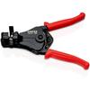 12 21 180 Insulation Stripper with adapted blades with plastic grips black lacquered 180 mm